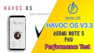 HAVOC OS 3.3 Performance Test😱🚀  | Official Android 10 for Redmi Note 5 Pro😍AOD, PUBG HD, MIUI CAM