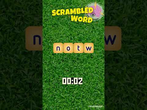Scrambled Word Games