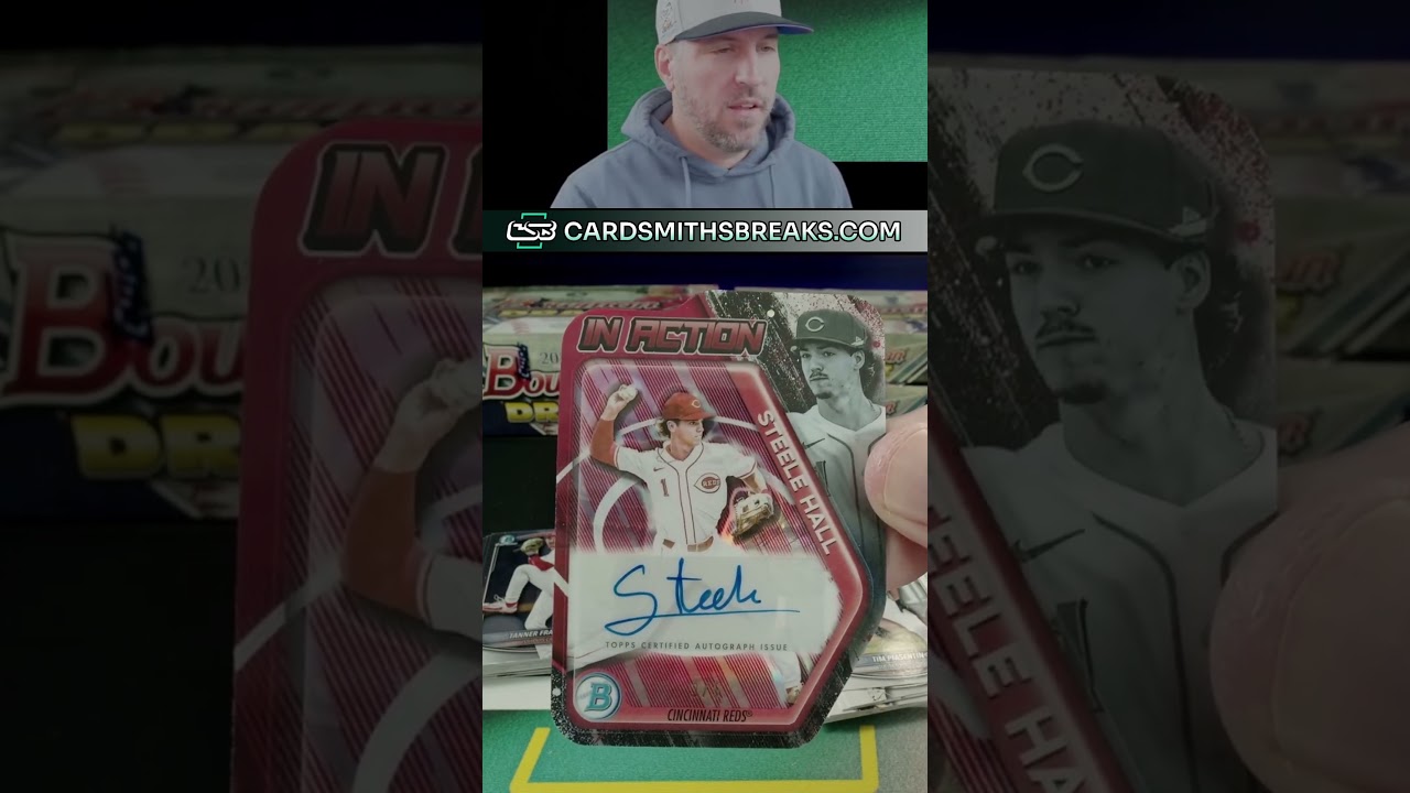 bowman draft Steele Hall auto 150枚限定 2025 Bowman Draft Steele 