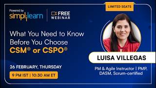 CSM vs CSPO Exam Prep: What to Expect and How to Study | Scrum Certification Guide | Simplilearn