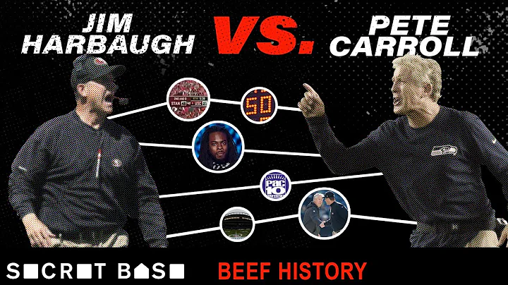 The Jim Harbaugh-Pete Carroll beef spans the Pac-1...