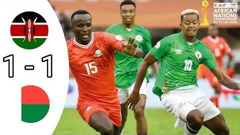 Kenya Vs Madagascar (1-1) PEN (3-4), All Goals Results & Extended Highlights | African Nations CHAN