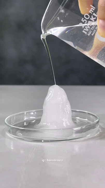 I don't want to believe it, but... #hotice #water #vinegar #experiment #satisfying