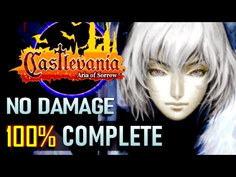 (GBA) Castlevania: Aria of Sorrow ~ 100% All Souls (No Damage) Complete Game