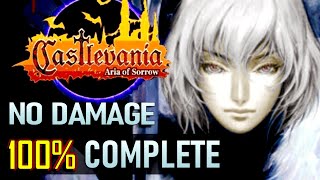 (GBA) Castlevania: Aria of Sorrow ~ 100% All Souls (No Damage) Complete Game