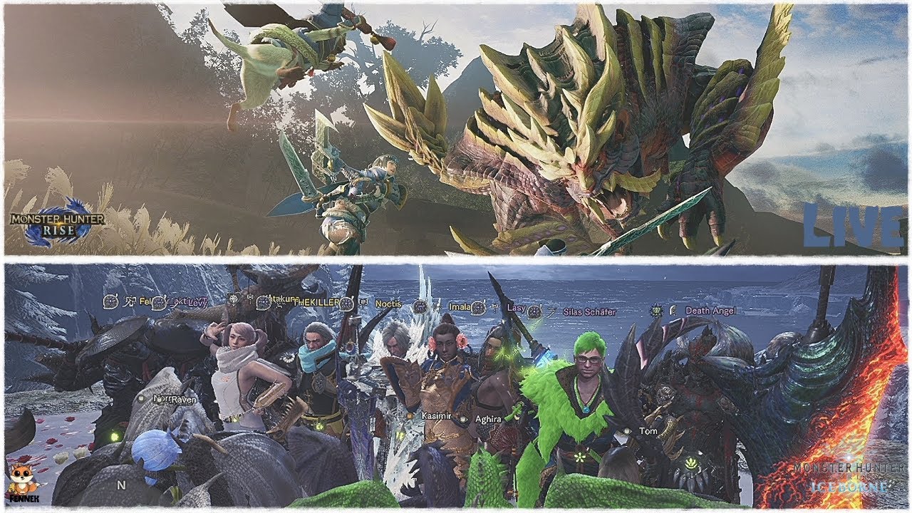 Schlummi-Fennek MH Rise - Spiel Mit | gegen 20 Uhr MHW Iceborne - Spiel Mit