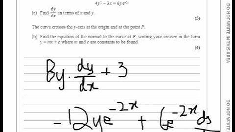 WMA14/01 P4 *Jan 2021* Q6 (Differential equation) Pt.1