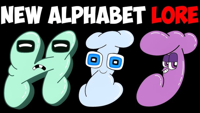 Alphabet Lore but it's Simplified Logos 