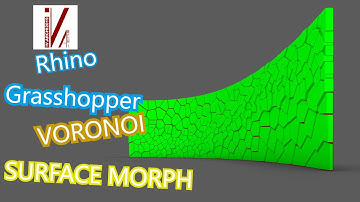 Grasshopper tutorial, Rhino tutorial, Voronoi,犀牛软件基础教程