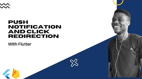Flutter Firebase Push Notification : Redirect user on notification click
