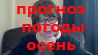 Прогноз погоды на ноябрь