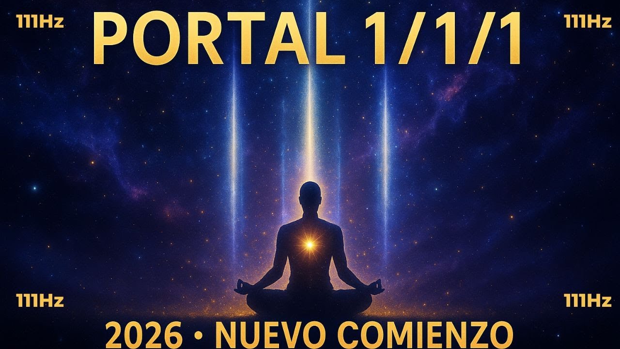 ✨ Portal 1/1/1 – Ritual y Meditación de Fin de Año | Activación Energética 1 de Enero 2026 ✨