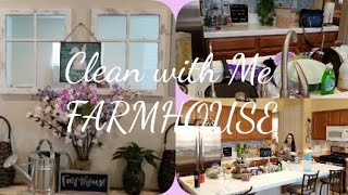 Clean with me/Time Lapse/Farmhouse Decorating