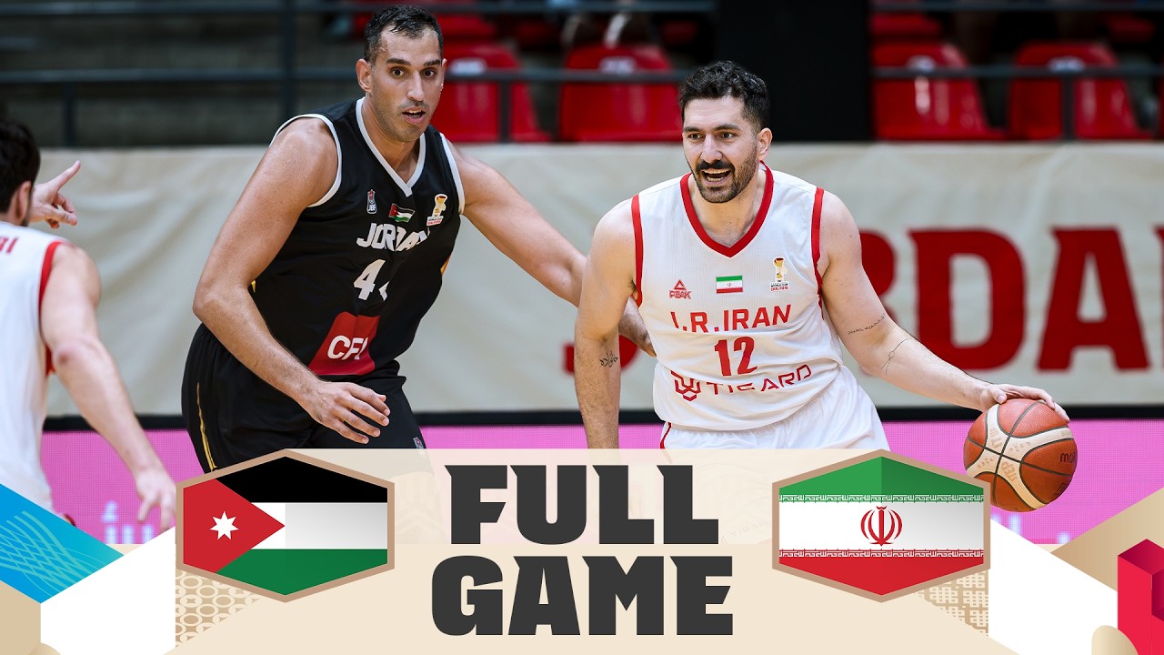 Jordan v Iran | Full Basketball Game | FIBA Basketball World Cup 2027 Asian Qualifiers
