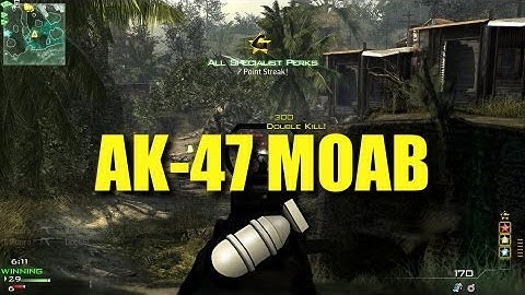 MW3 - AK47 MOAB on Village (1080P HD)