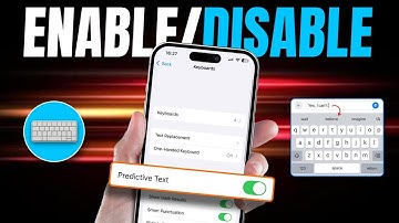 How to Enable/Disable Predictive Text on iPhone | iPhone Keyboard Settings