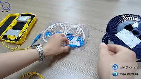 Acuteq OTDR  ATO 750  Introduction  Part 2: Testing Splitters in FTTH