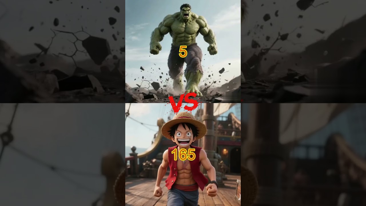 Marvel vs Anime – Iron Man, Thor, Hulk, Cap vs Goku, Saitama, Luffy, Naruto, Vegeta! 💥