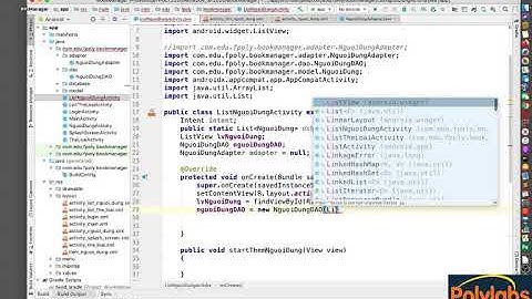 Lập trình Android - V3.1 - Đọc dữ liệu lên Listview trong android (p2)