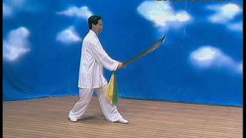 邸國勇 Di Guoyong   形意五行刀 Xingyi Five Element Broadsword