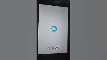 my k88 at&t zte tablet when powering on
