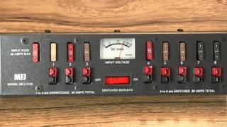 MFJ-1116 電源分電盤 MFJ MFJ-1116 MFJ DC Multiple Outlet Panels | DX Engineering