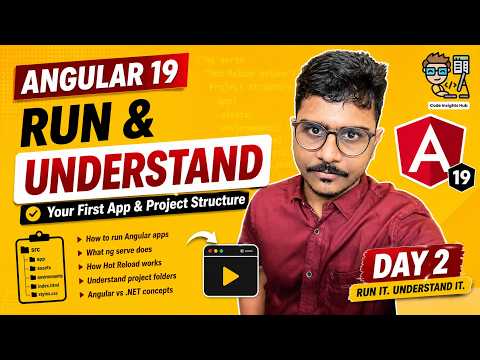 Angular for .NET Developers | Run Your First Angular App & Learn Project Structure