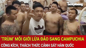 Cực nóng: ‘Trùm’ môi giới lừa đảo sang Campuchia công kích chính quyền, thách thức cảnh sát Hàn Quốc