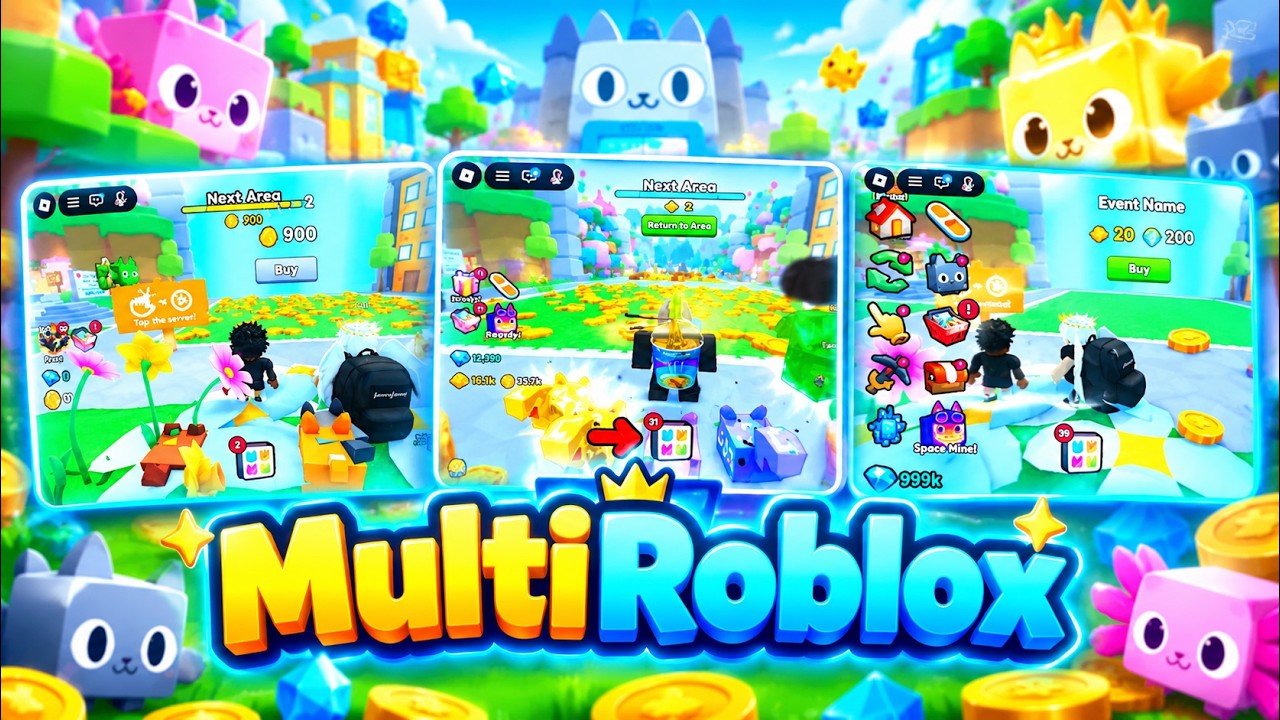 Roblox Account Manager - Multi Roblox | How to Run Multiple Roblox Accounts | Multiple Instances