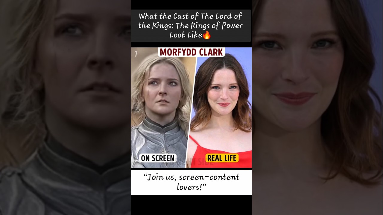 What the Cast of The Lord of the Rings: The Rings of Power Look Like🔥 