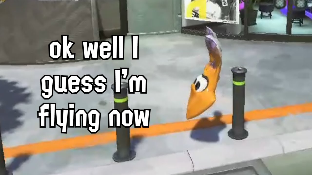 Funny Splatoon 1 Plaza Glitch in Splatoon 3