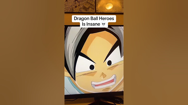 Super Dragon Ball Heroes is Insane #dragonball #anime #dragonballz #shorts