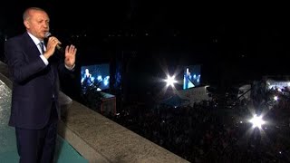 トルコ大統領選、エルドアン氏が再選