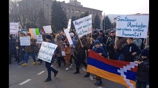 Миротворцы перегородили путь армянам Ханкенди. Акция на дороге Ханкенди-Лачин продолжается 14 дней.