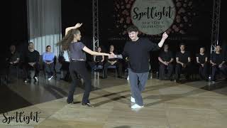 Spotlight New Year's Celebration 2024/2025 Open Strictly Swing Ryan Boz & Elizabeth Spann