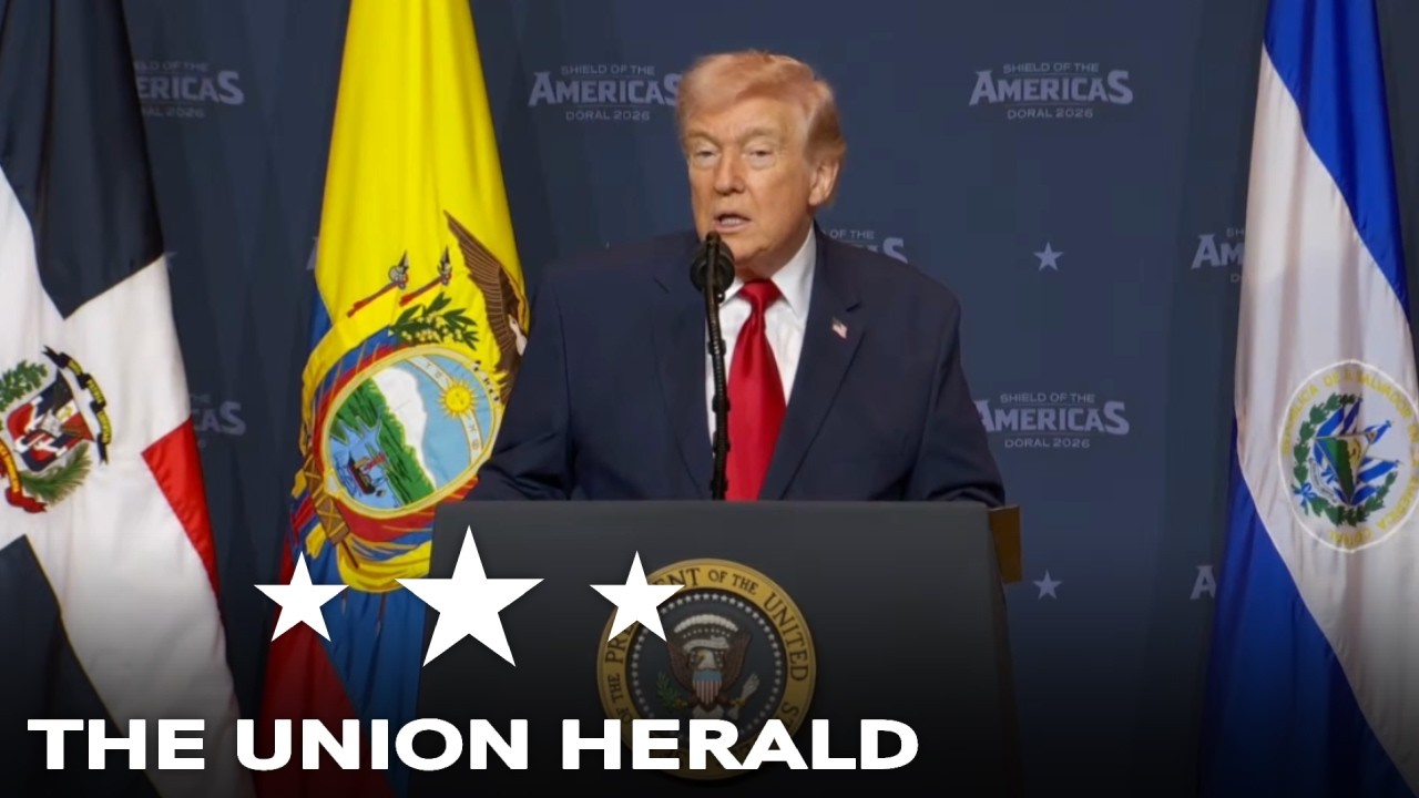 President Trump Delivers Remarks at the Shield of the Americas Summit ...