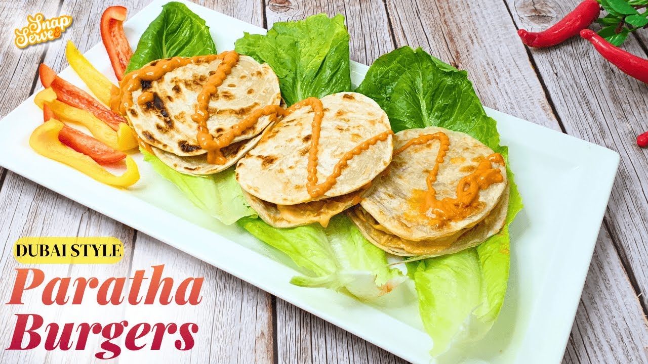 Dubai Mutton Paratha Burgers | Ultimate Viral Food Fusion
