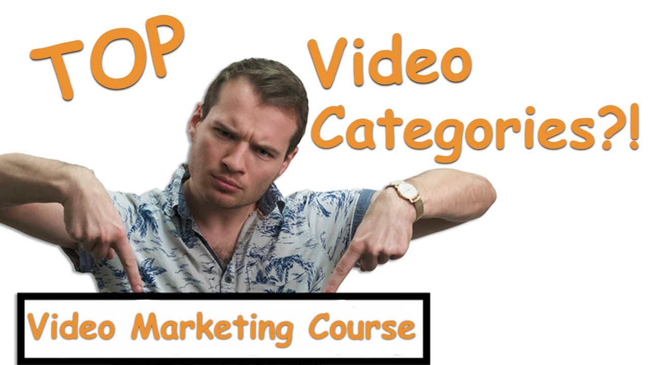 Categories of Youtube Videos That Do Well [Video Marketing Course]