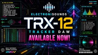 Trx-12 Is Here Tracker Daw With Synths, Midi Import Song Mode