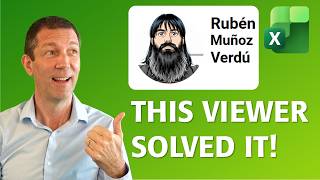 Rubén Solved My Excel Dynamic Hyperlink Problem!