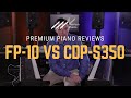 🎹Roland FP-10 vs Casio CDP-S350 Digital Piano Comparison - Excellent Beginner Pianos🎹
