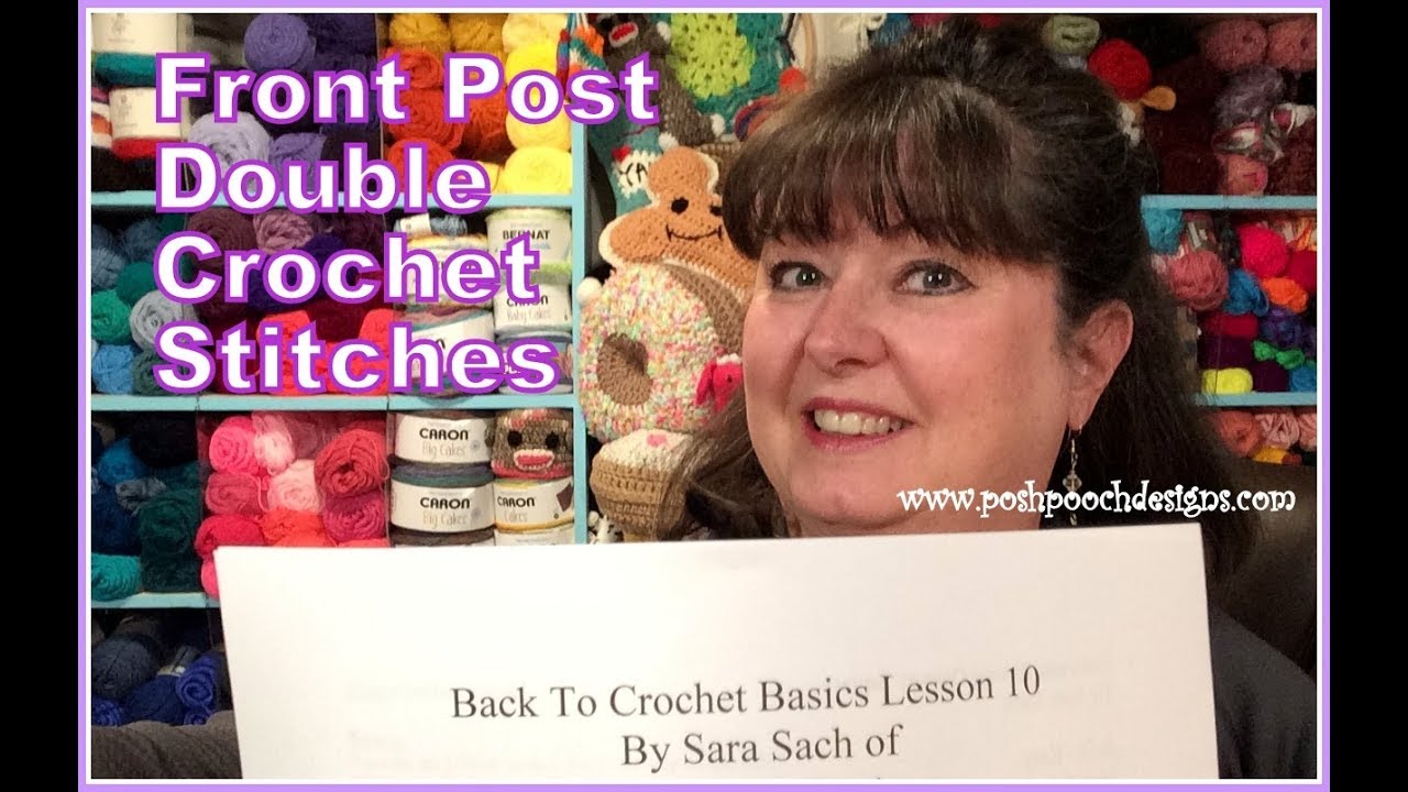 Back To Crochet Basics Lesson 10 - YouTube