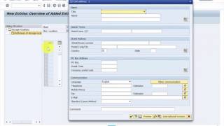How to create an address for a Storage Location   SAP MM