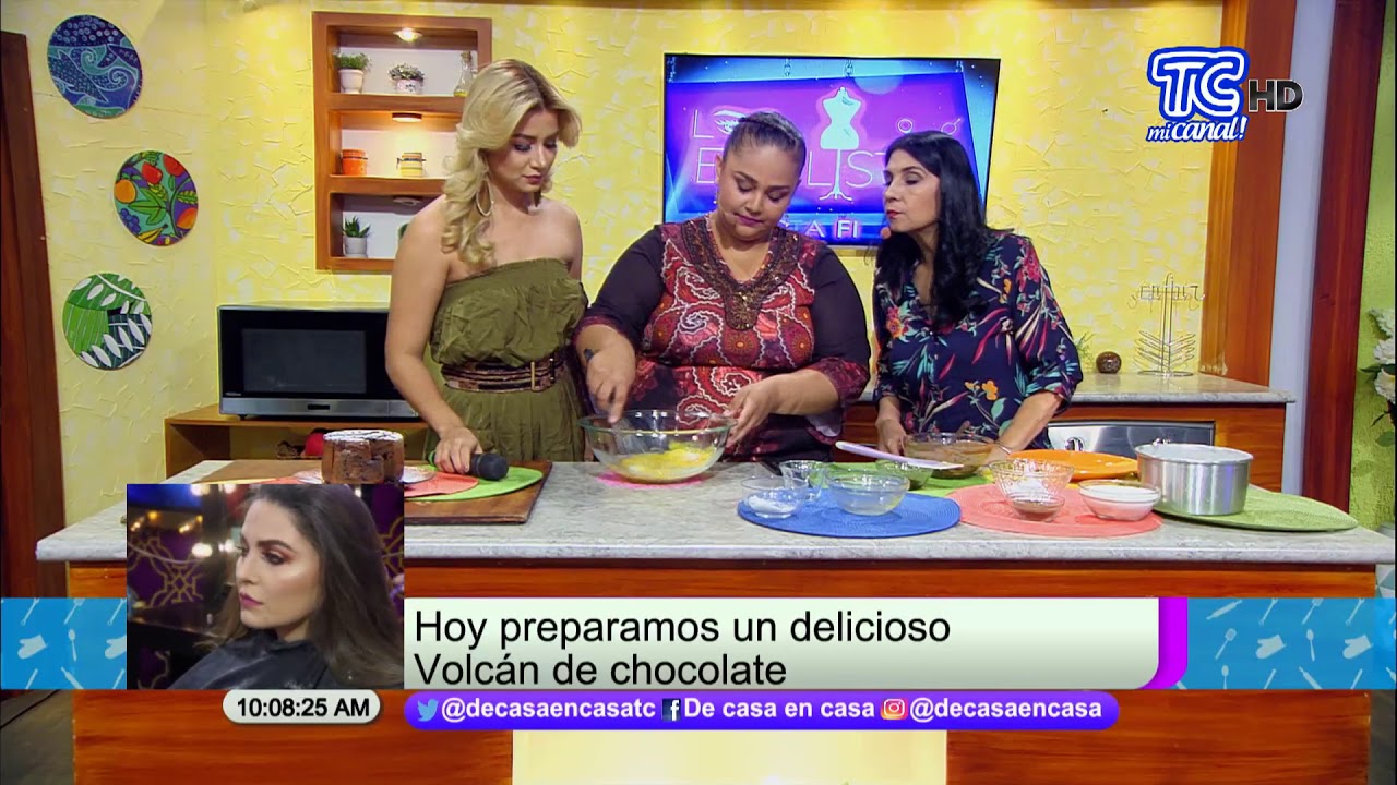 Receta: Volcán de chocolate television reddit