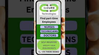 Discover Incure Vicinity App! Find part-time Nurses, Technicians, and Doctors screenshot 5