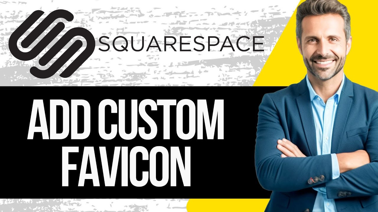 How to Add a Custom Browser Icon in Squarespace | Custom Favicon - YouTube