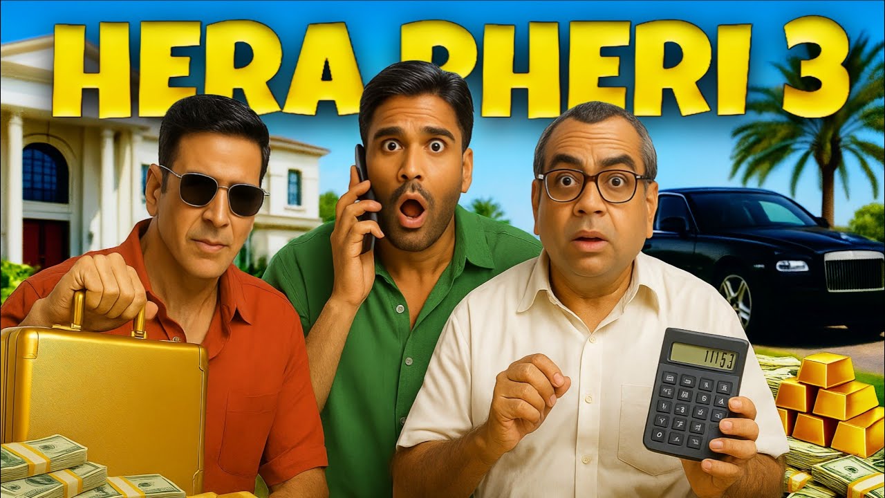 Hera Pheri 3 (Fanmade) movie | Raju shyam and Baburao goes to jail. 