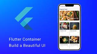 Flutter Container Widget Tutorial | Build a Real Food Card UI Example