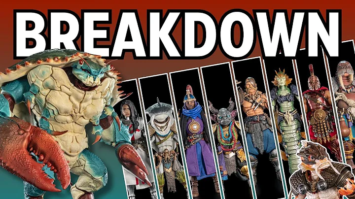 Mythic Legions Dawns of Discovery Action Figure Wave Breakdown - LegionsCon G-Con