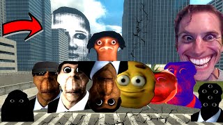 Obunga Family, Rosalia Bizcochito Family And Selene Nextbot Gmod